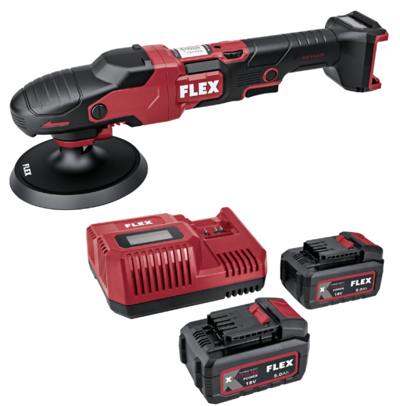 Flex Akku Rotationspolierer PE 150 SET *NEW*